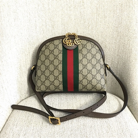 Authentic GUCCI Ophidia dome crossbody bag - Picture 1 of 16